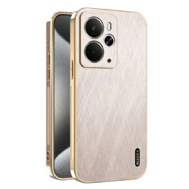 Hoesje Realme 14 5g Kadem Leerlook Bescherming Hoesje