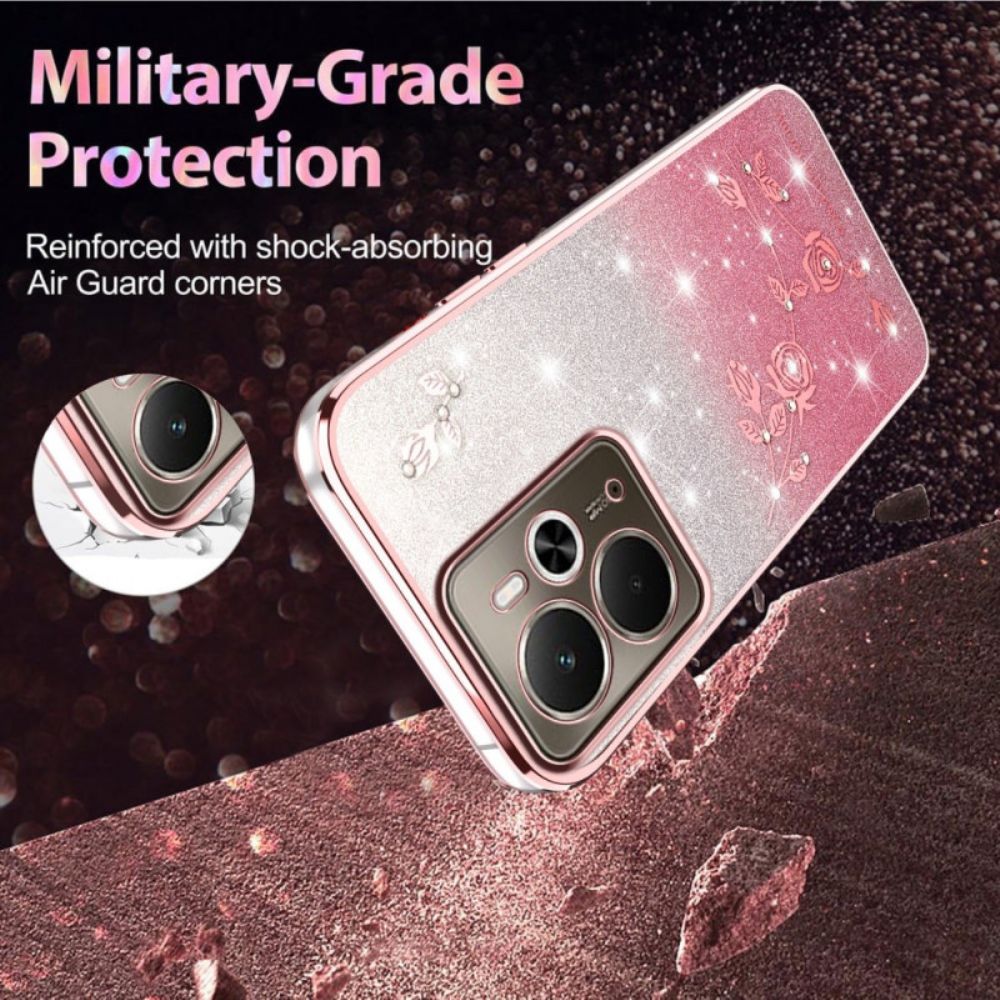 Hoesje Voor Realme 14 5g Kadem Bloemen