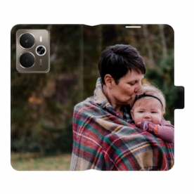 Leren Hoesje Realme 14 5g Nieuw Bescherming Hoesje