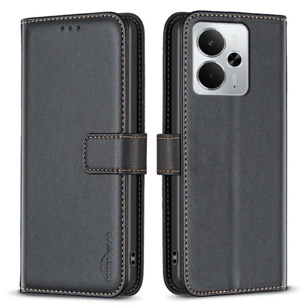 Leren Hoesje Voor Realme 14 5g Binfen Kleur