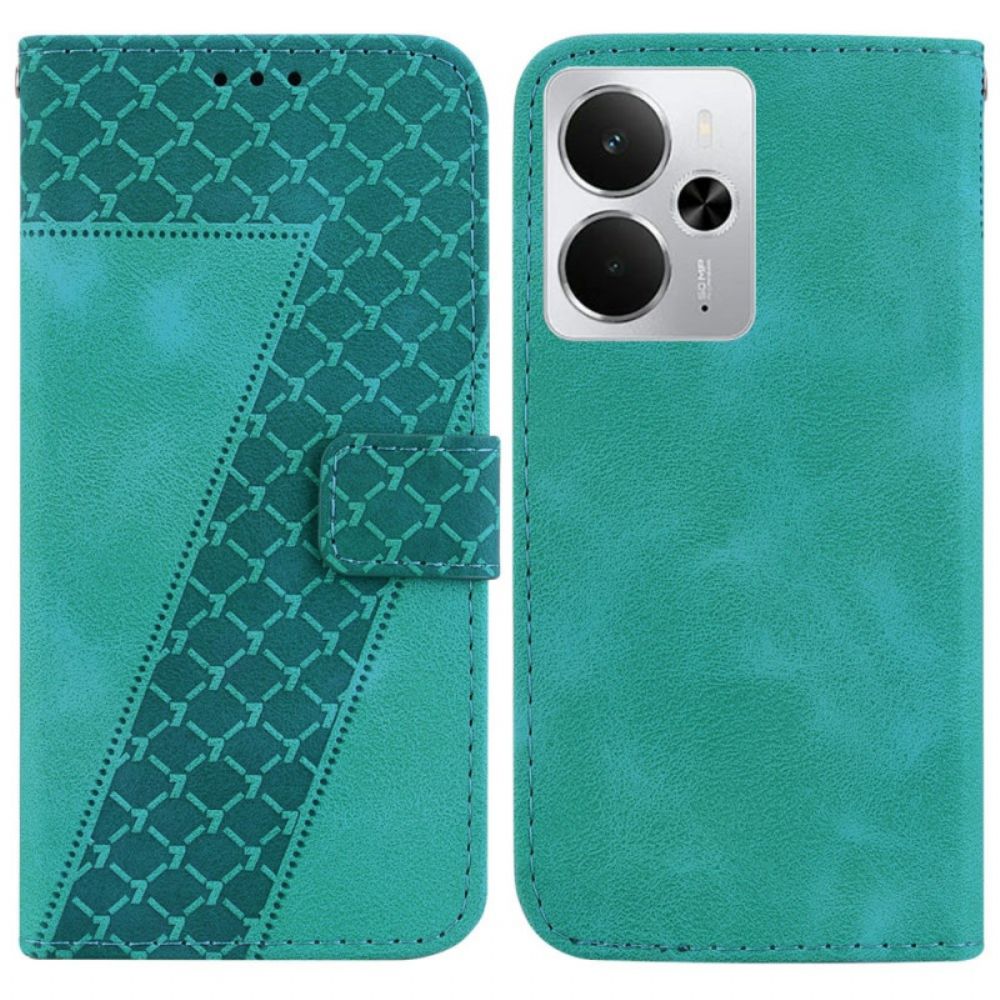 Leren Hoesje Voor Realme 14 5g Design 7