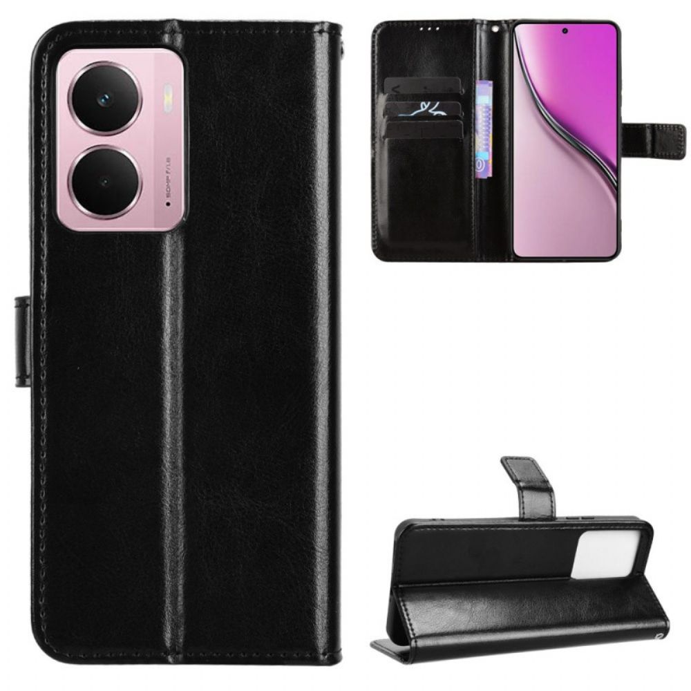 Leren Hoesje Voor Realme 14 5g Flahy Kunstleer