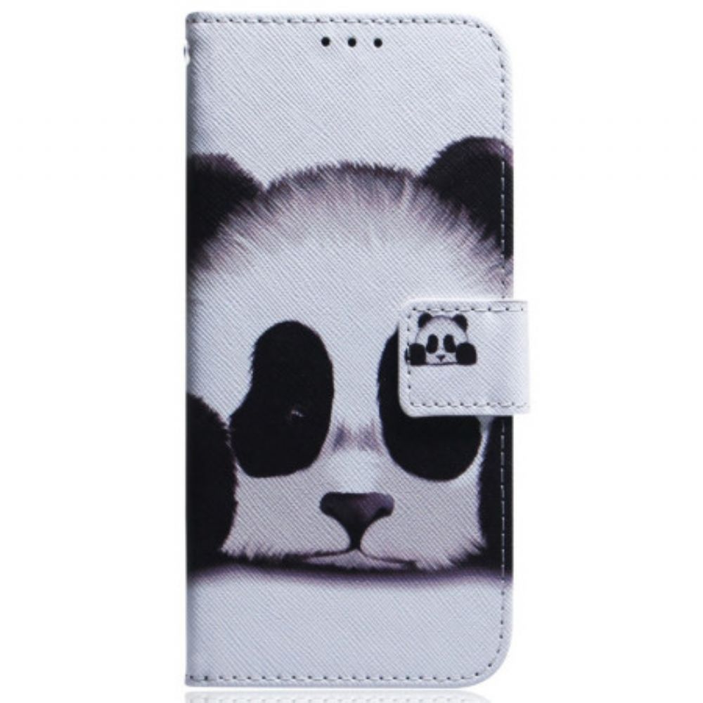Leren Hoesje Voor Realme 14 5g Panda