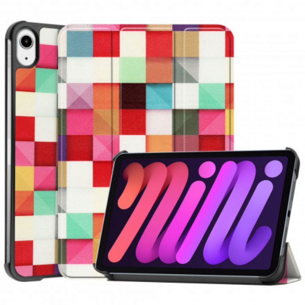 Bescherming Hoesje voor iPad Mini 6 (2021) Verbeterd Gekleurd