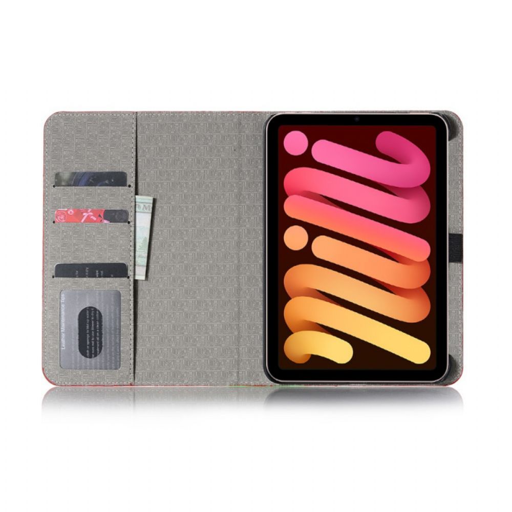 Cover voor iPad Mini 6 (2021) Krokodil Textuur