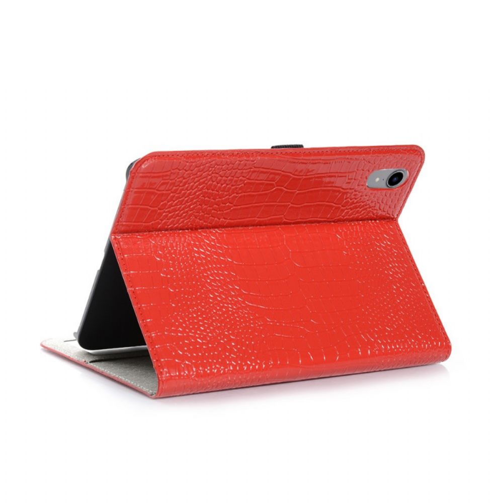 Cover voor iPad Mini 6 (2021) Krokodil Textuur