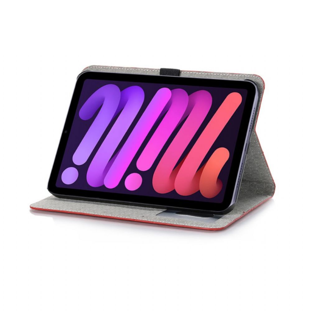 Cover voor iPad Mini 6 (2021) Krokodil Textuur