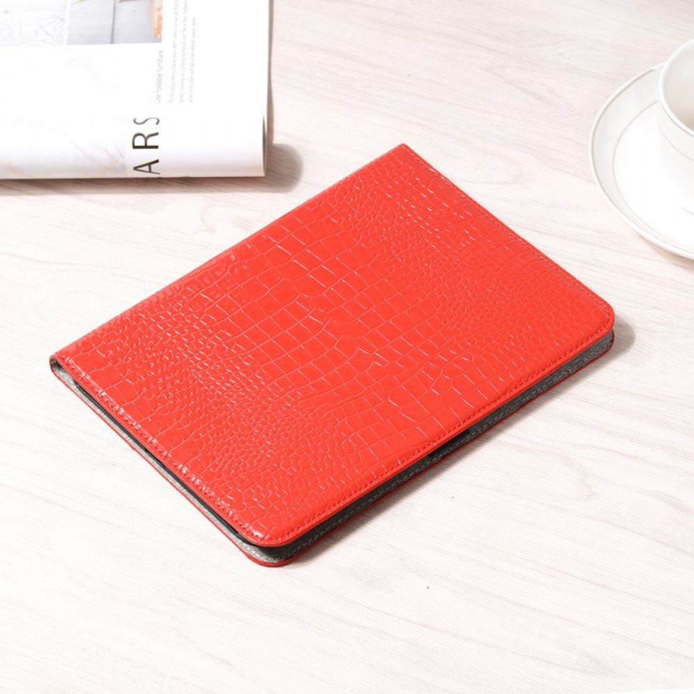 Cover voor iPad Mini 6 (2021) Krokodil Textuur