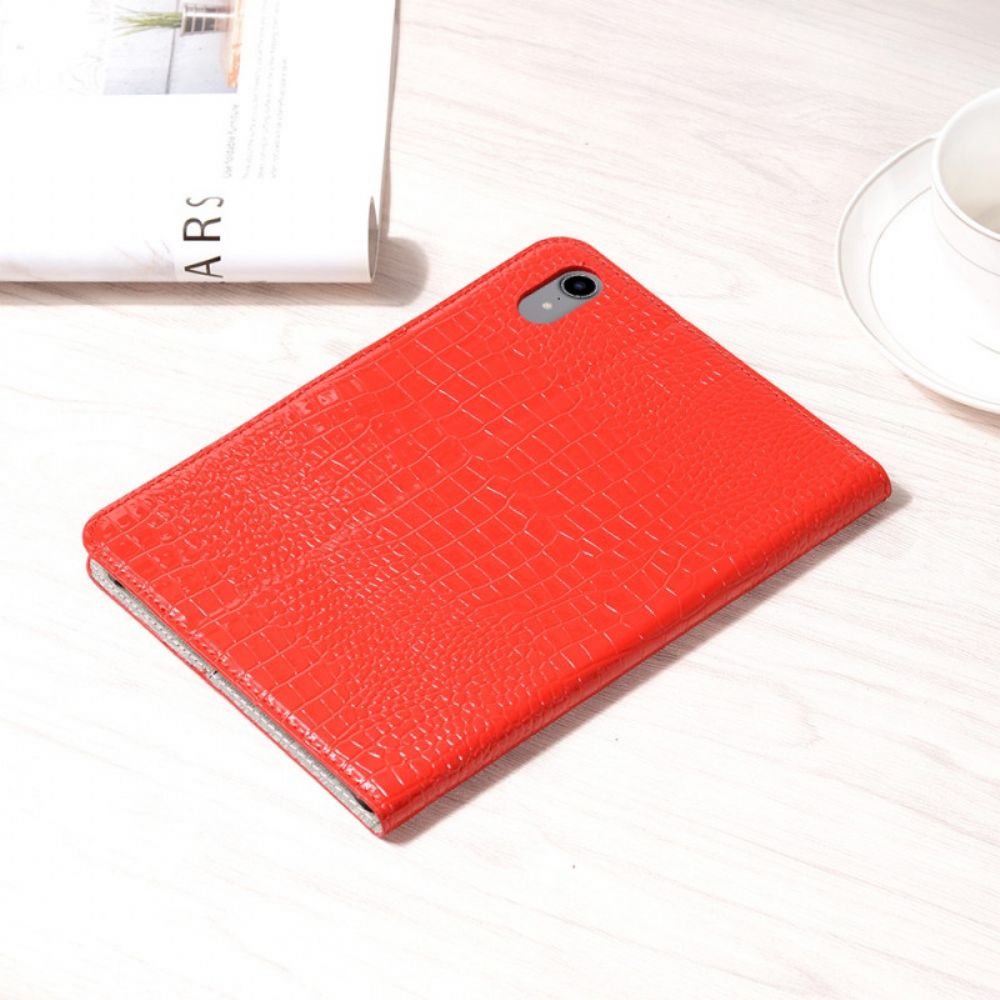 Cover voor iPad Mini 6 (2021) Krokodil Textuur