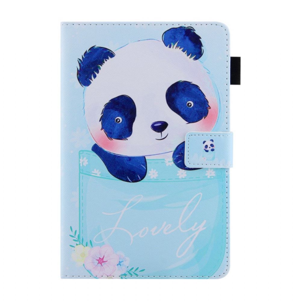Flip Case voor iPad Mini 6 (2021) Mooie Panda