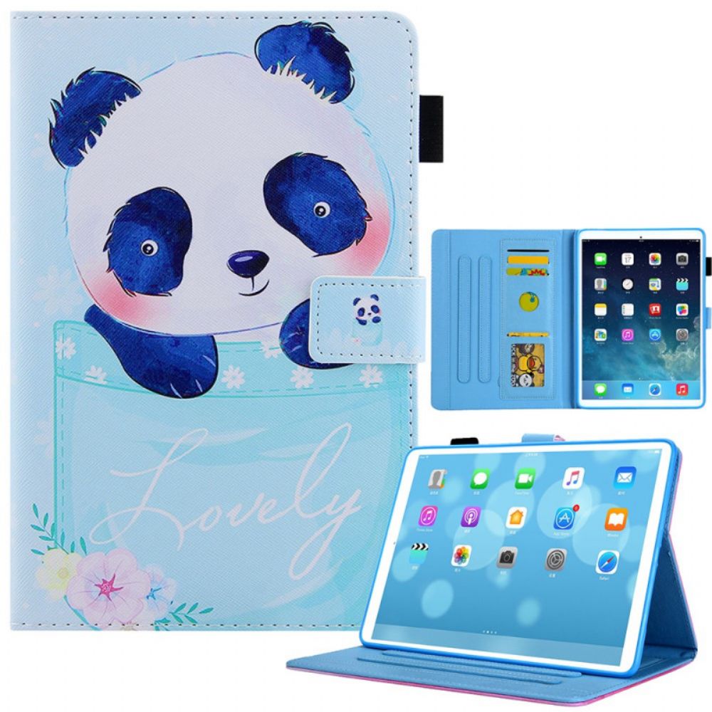 Flip Case voor iPad Mini 6 (2021) Mooie Panda