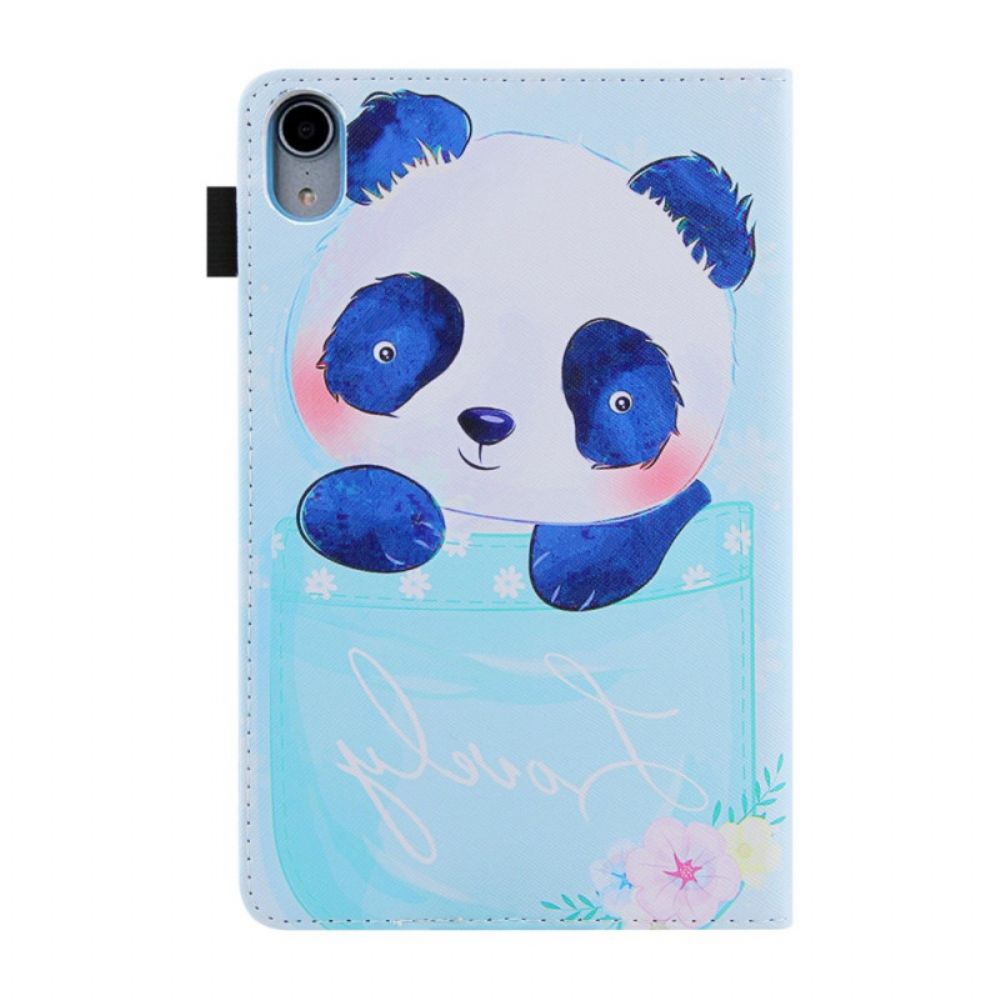Flip Case voor iPad Mini 6 (2021) Mooie Panda