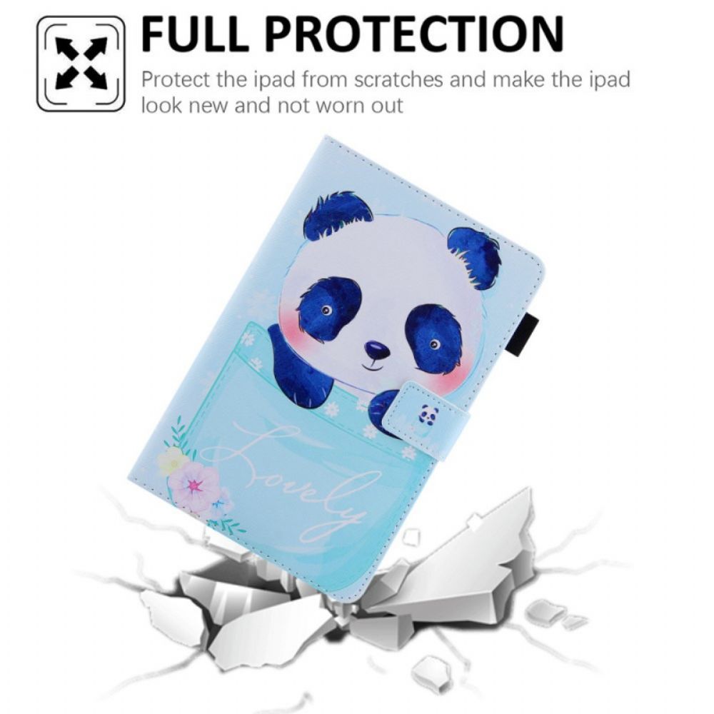 Flip Case voor iPad Mini 6 (2021) Mooie Panda