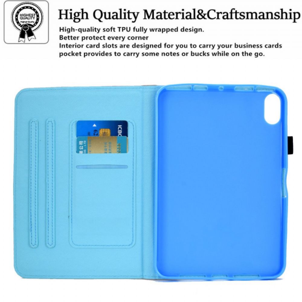 Folio-hoesje voor iPad Mini 6 (2021) Bibliotheek