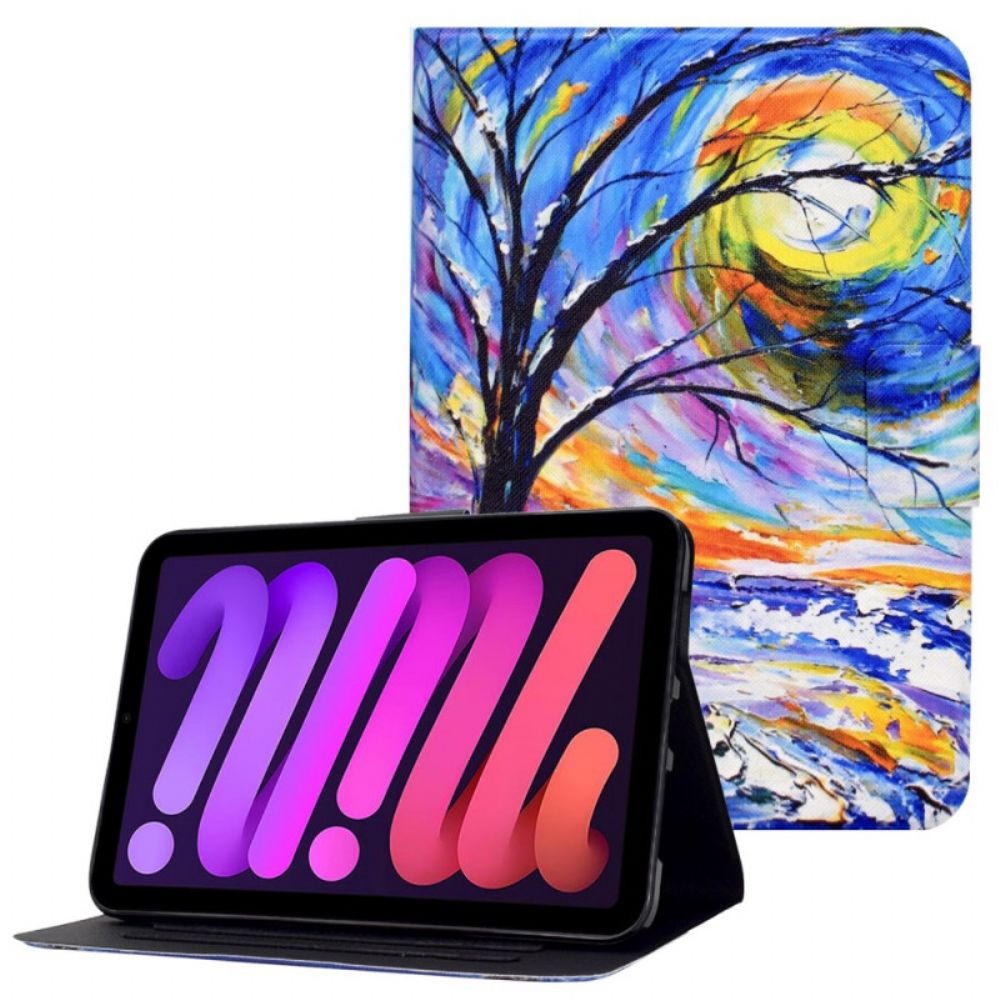 Folio-hoesje voor iPad Mini 6 (2021) Boomkunst
