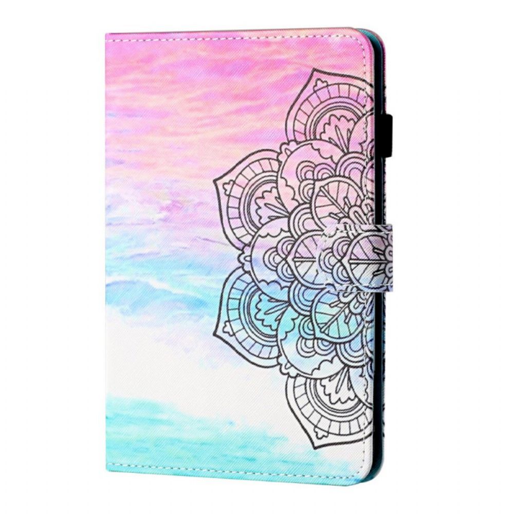 Folio-hoesje voor iPad Mini 6 (2021) Grafische Mandala
