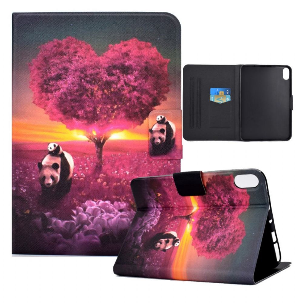 Folio-hoesje voor iPad Mini 6 (2021) Panda Hart