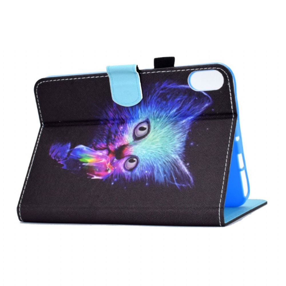 Folio-hoesje voor iPad Mini 6 (2021) Psycho Kat