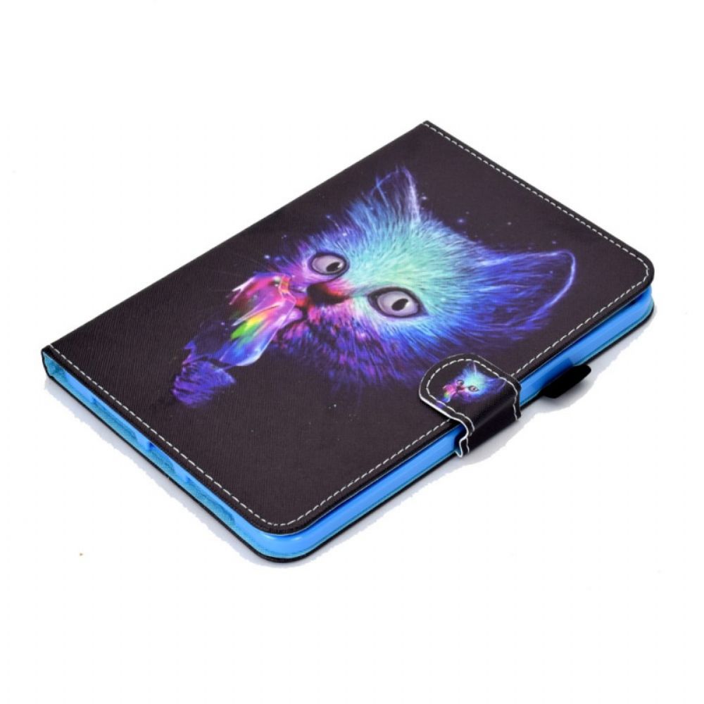 Folio-hoesje voor iPad Mini 6 (2021) Psycho Kat
