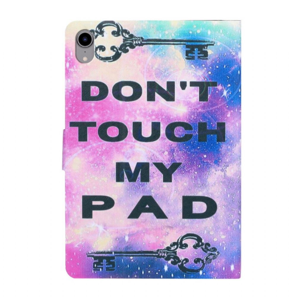 Folio-hoesje voor iPad Mini 6 (2021) Raak Mijn Pad Niet Aan