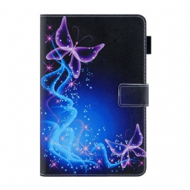 Folio-hoesje voor iPad Mini 6 (2021) Wervel Vlinders