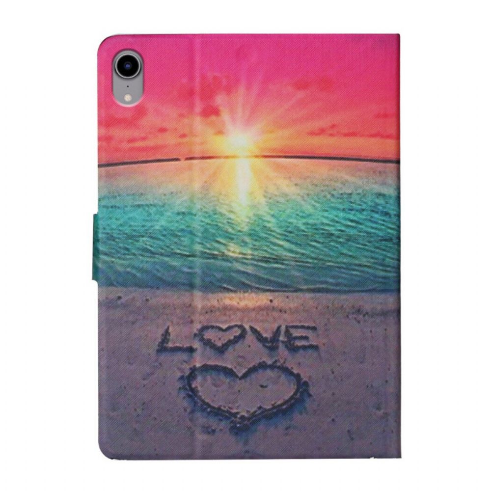 Folio-hoesje voor iPad Mini 6 (2021) Zonsondergang Liefde