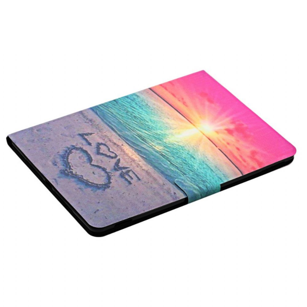 Folio-hoesje voor iPad Mini 6 (2021) Zonsondergang Liefde