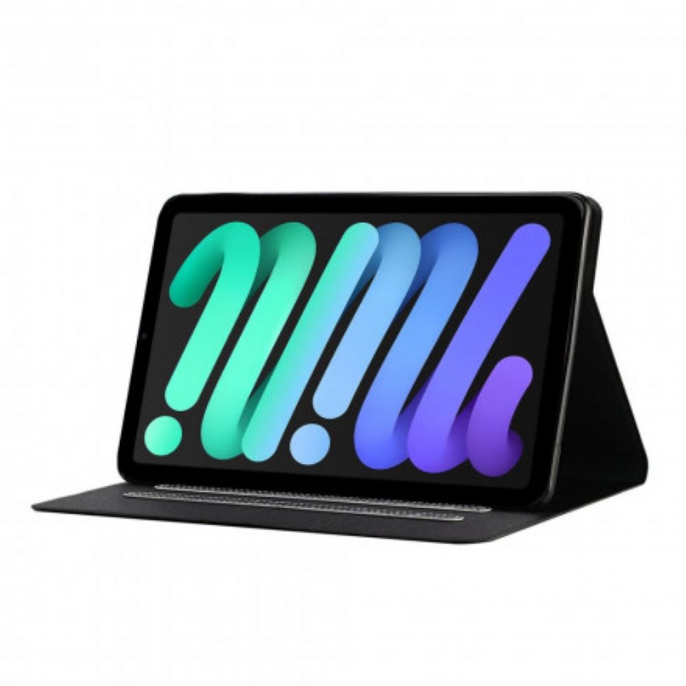 Leren Hoesje voor iPad Mini 6 (2021) Klassiek Kunstleer