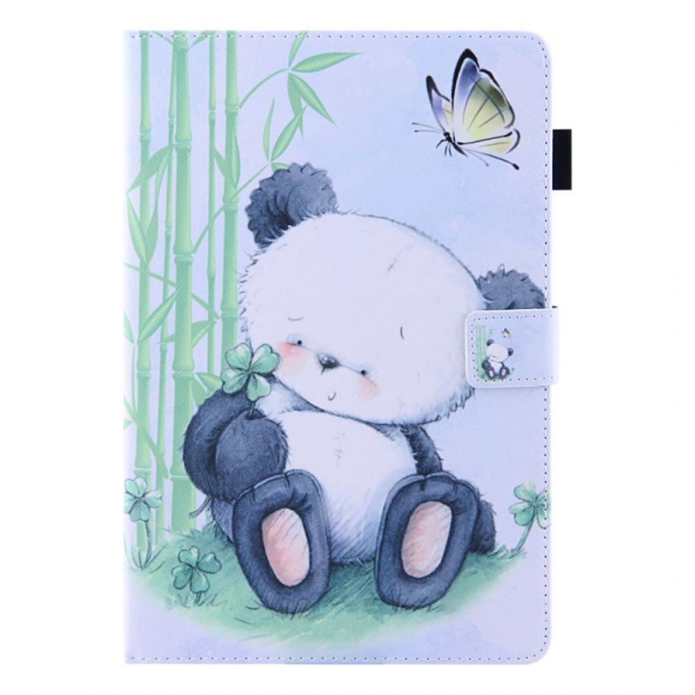 Leren Hoesje voor iPad Mini 6 (2021) Mooie Panda