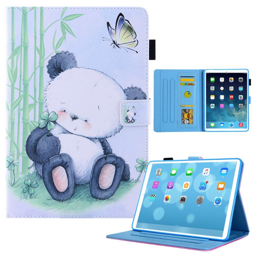 Leren Hoesje voor iPad Mini 6 (2021) Mooie Panda