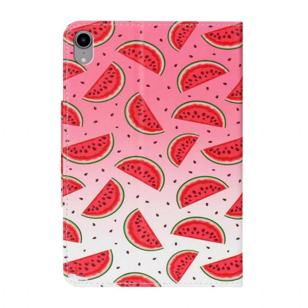 Leren Hoesje voor iPad Mini 6 (2021) Watermeloenen