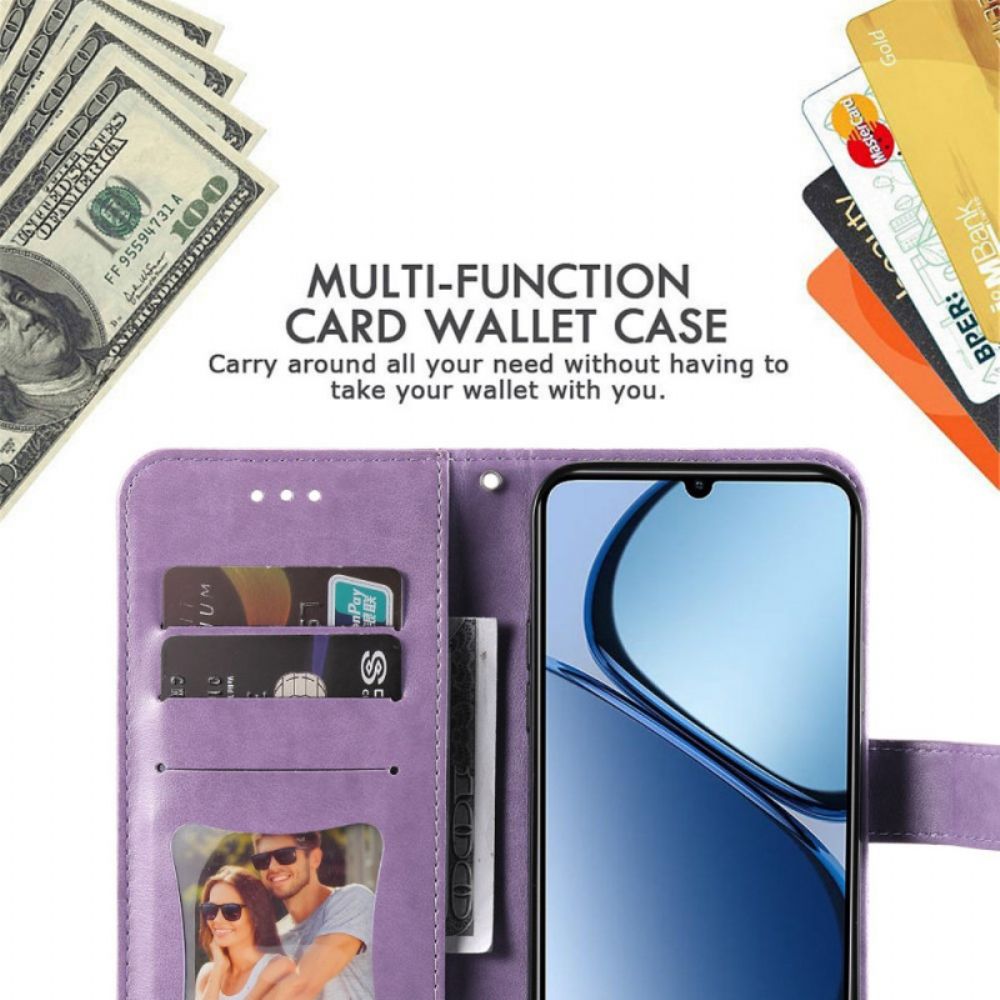 Folio-hoesje Realme Note 60x Mandala-print