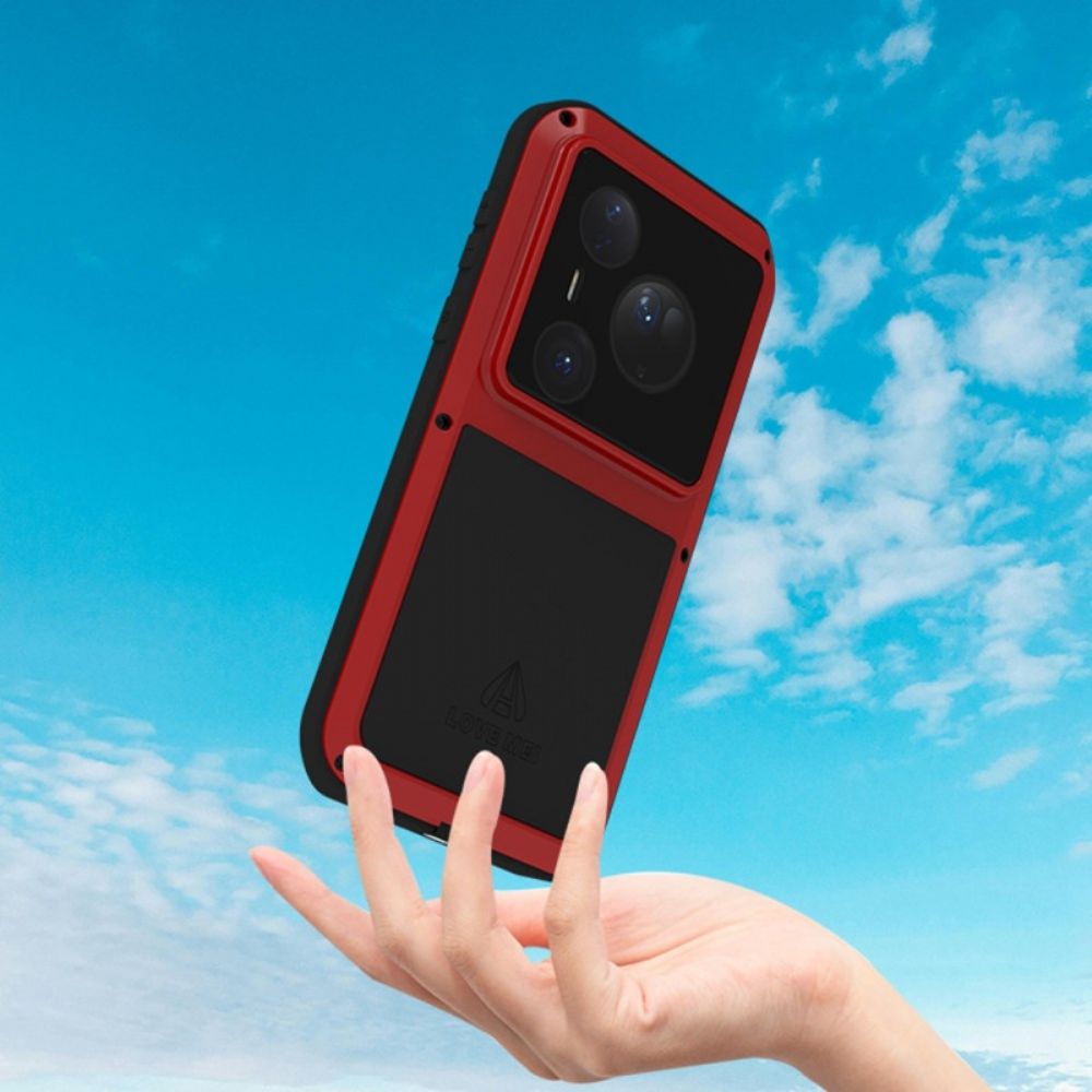 Cover Hoesje Huawei Pura 80 Ultra Telefoonhoesje Versterkte Bescherming Love Mei