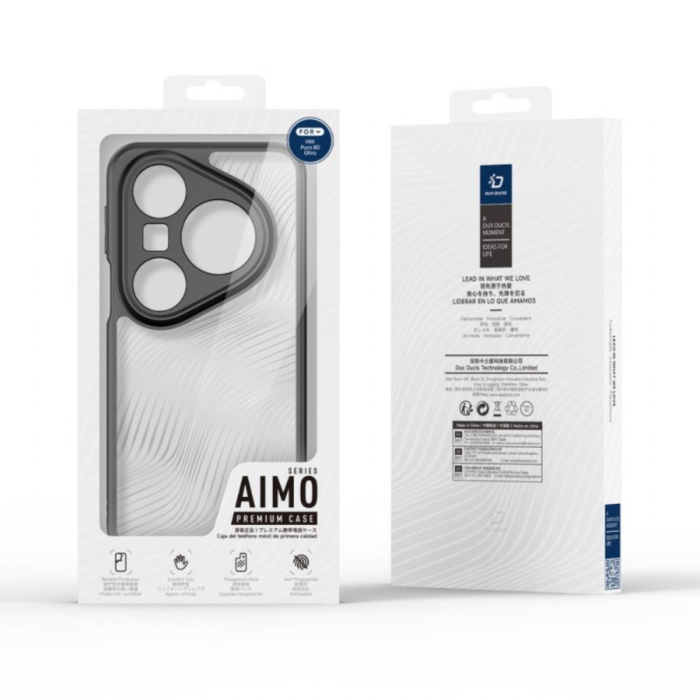 Hoesje Huawei Pura 80 Ultra Aimo-serie Dux Ducis