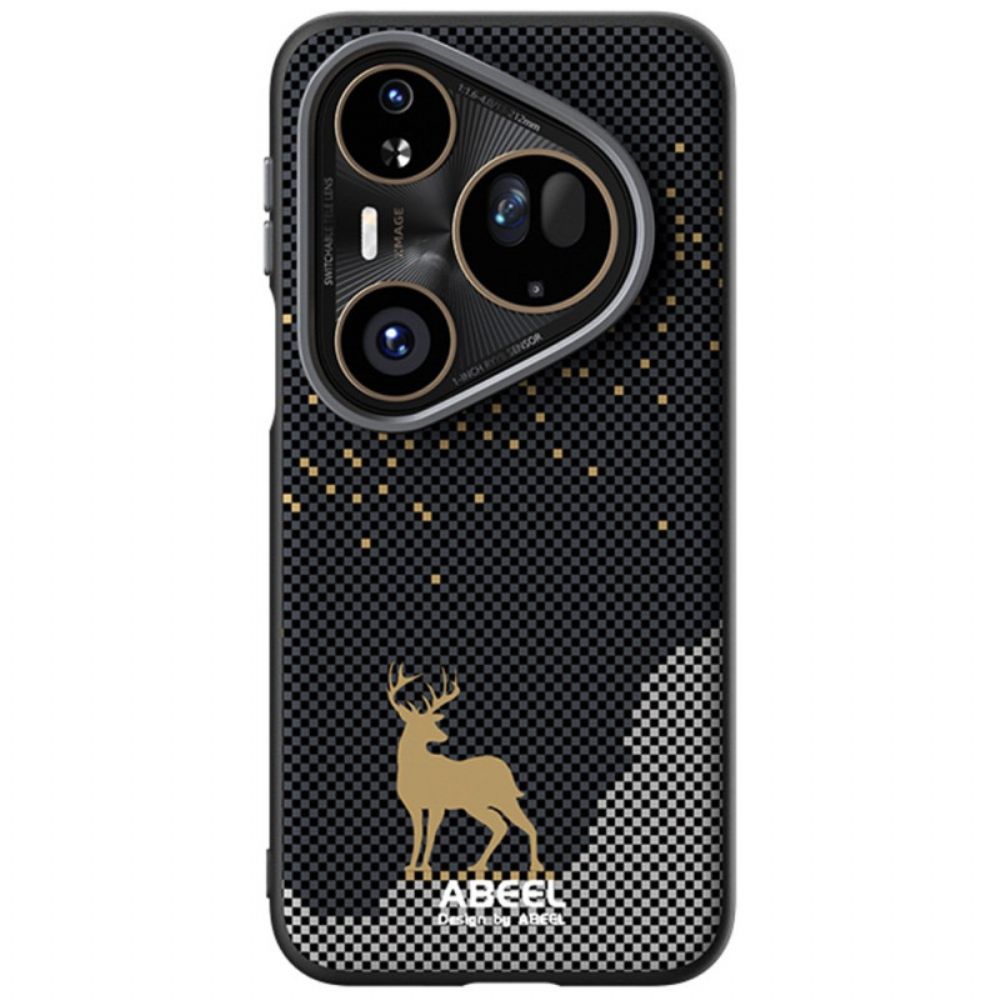 Hoesje Huawei Pura 80 Ultra Magnetisch Hertenpatroon Abeel Bescherming Hoesje