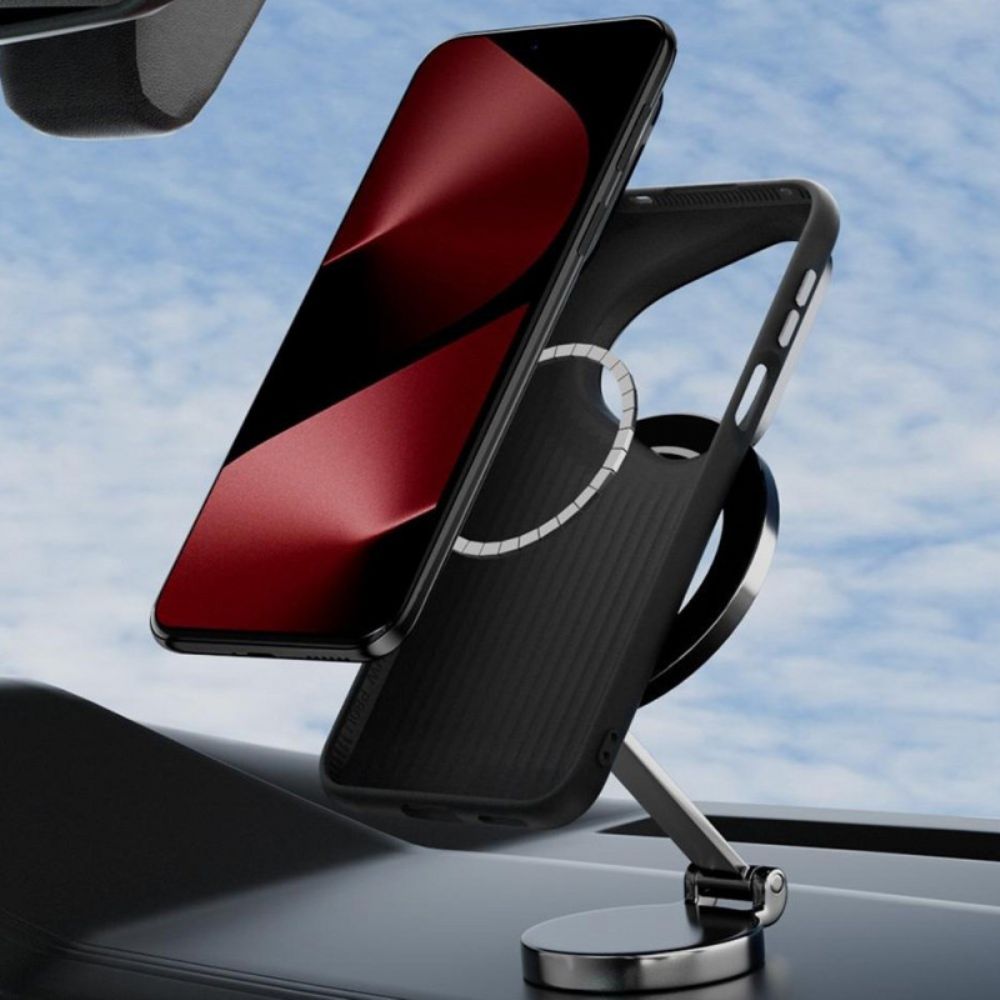 Hoesje Huawei Pura 80 Ultra Magnetisch Hertenpatroon Abeel Bescherming Hoesje