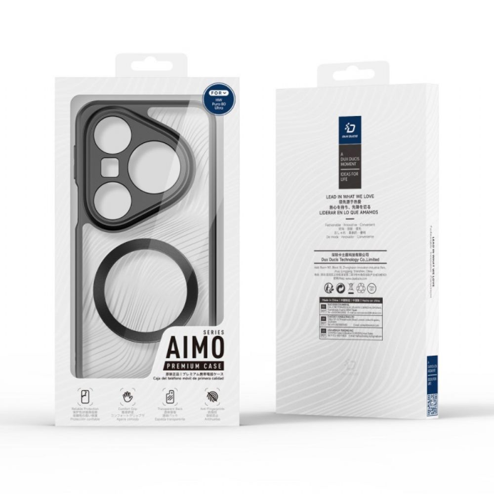 Hoesje Huawei Pura 80 Ultra Magsafe Aimo-serie Dux Ducis