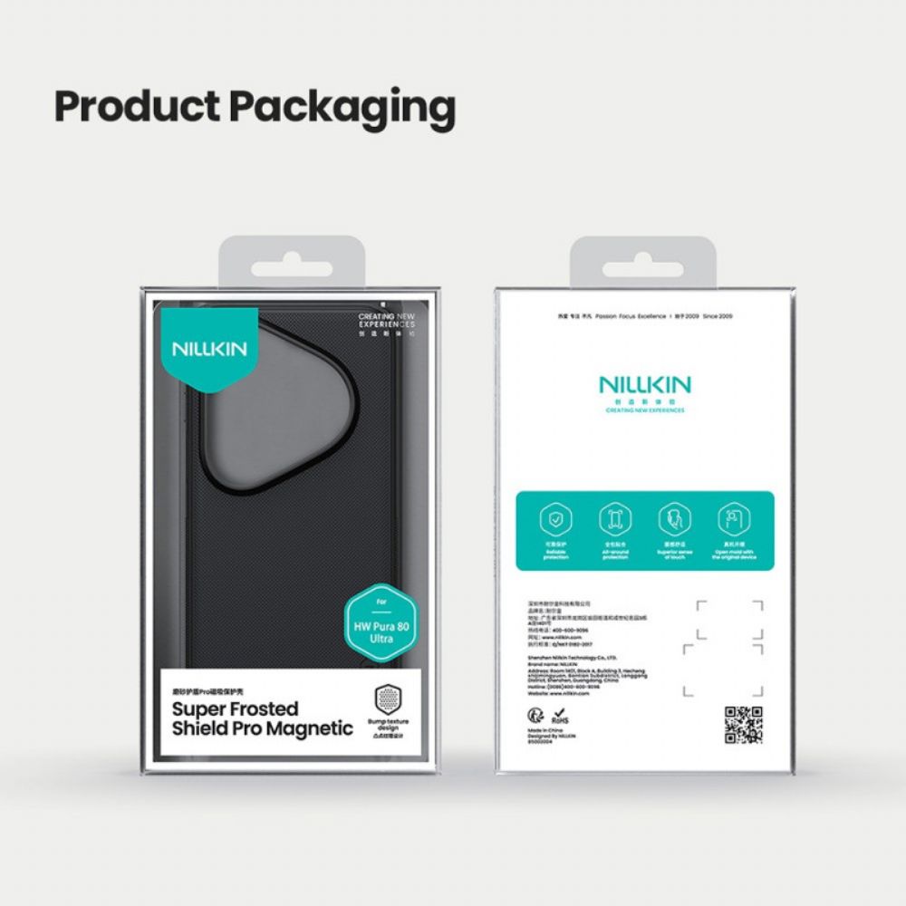 Hoesje Huawei Pura 80 Ultra Magsafe Frosted Shield Pro Nillkin