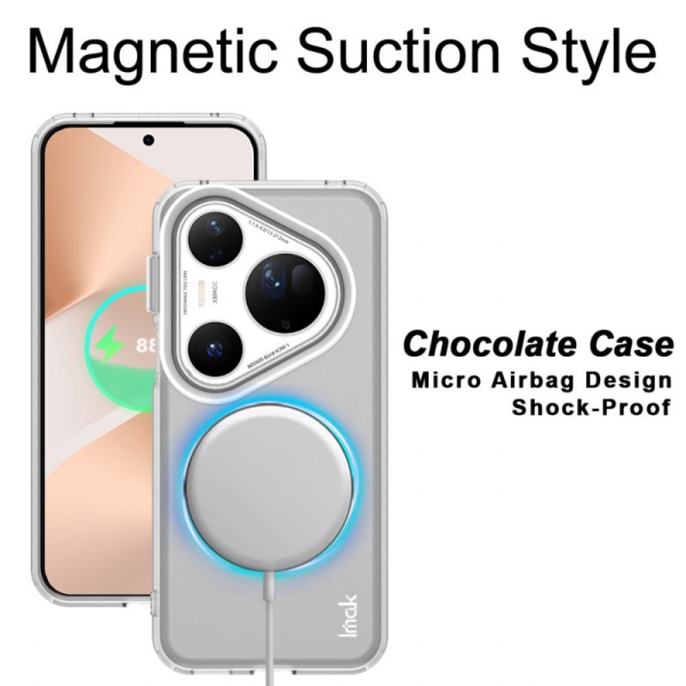 Hoesje Huawei Pura 80 Ultra Magsafe Imak Bescherming Hoesje