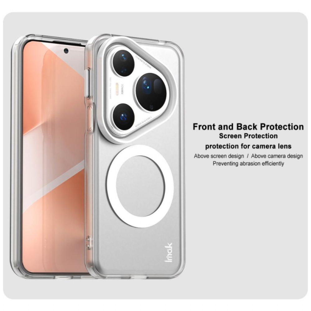 Hoesje Huawei Pura 80 Ultra Magsafe Imak Bescherming Hoesje