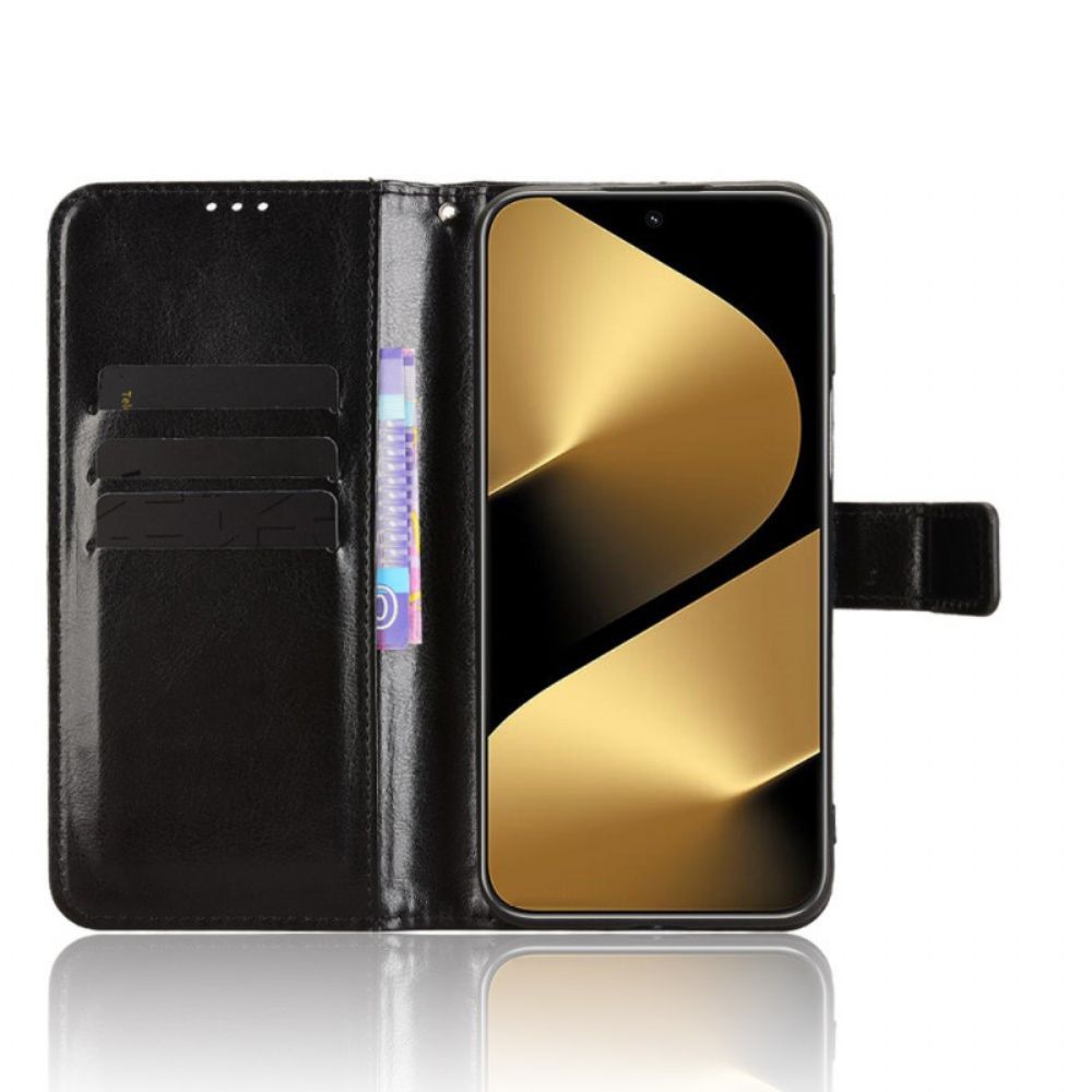 Leren Hoesje Huawei Pura 80 Ultra Flitsend Kunstleer Bescherming Hoesje