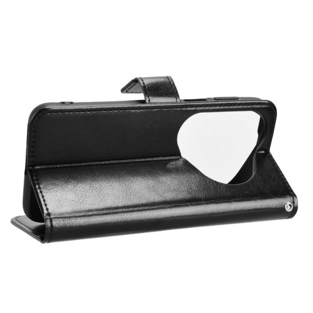 Leren Hoesje Huawei Pura 80 Ultra Flitsend Kunstleer Bescherming Hoesje