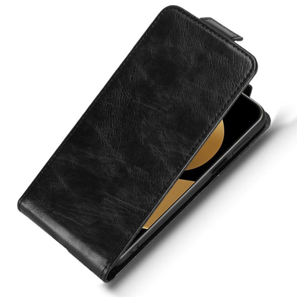 Leren Hoesje Huawei Pura 80 Ultra Klep Verticaal Bescherming Hoesje