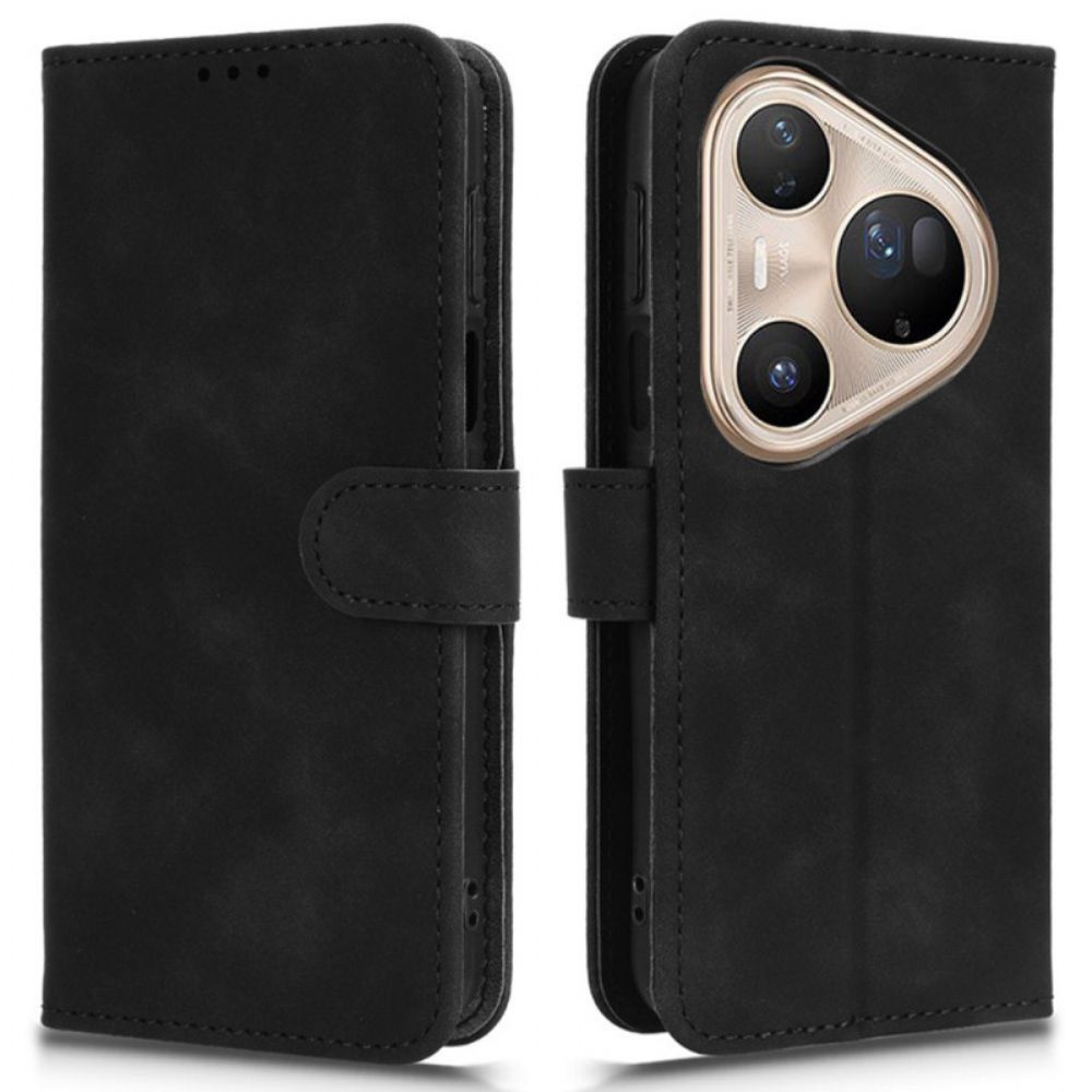 Leren Hoesje Voor Huawei Pura 80 Ultra Suède-effect