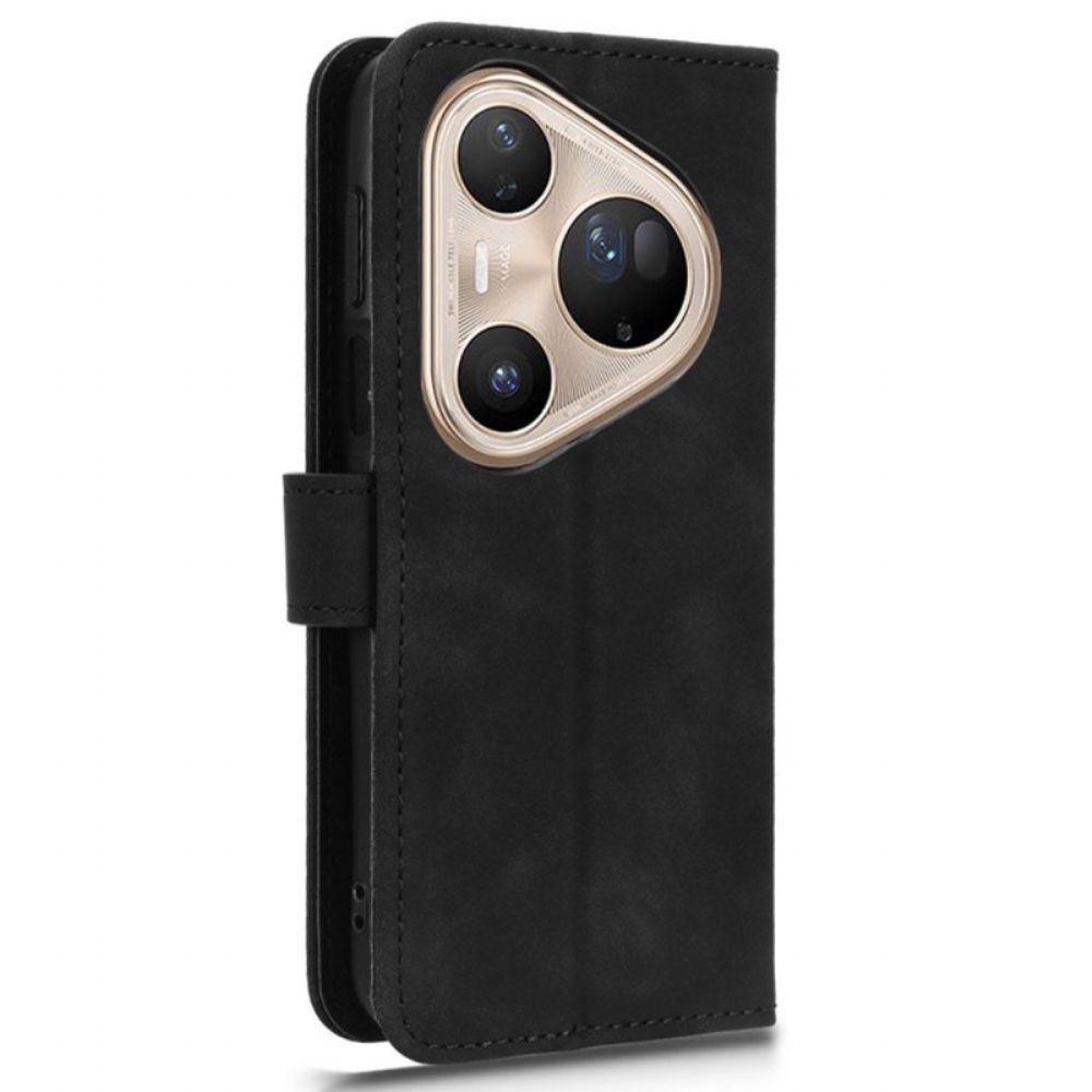 Leren Hoesje Voor Huawei Pura 80 Ultra Suède-effect