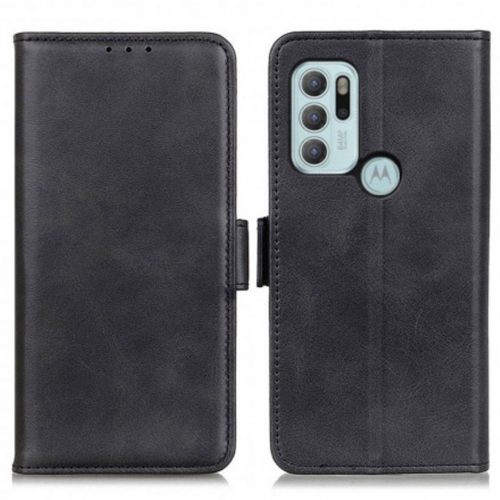 Folio-hoesje voor Moto G60S Dubbele Sluiting