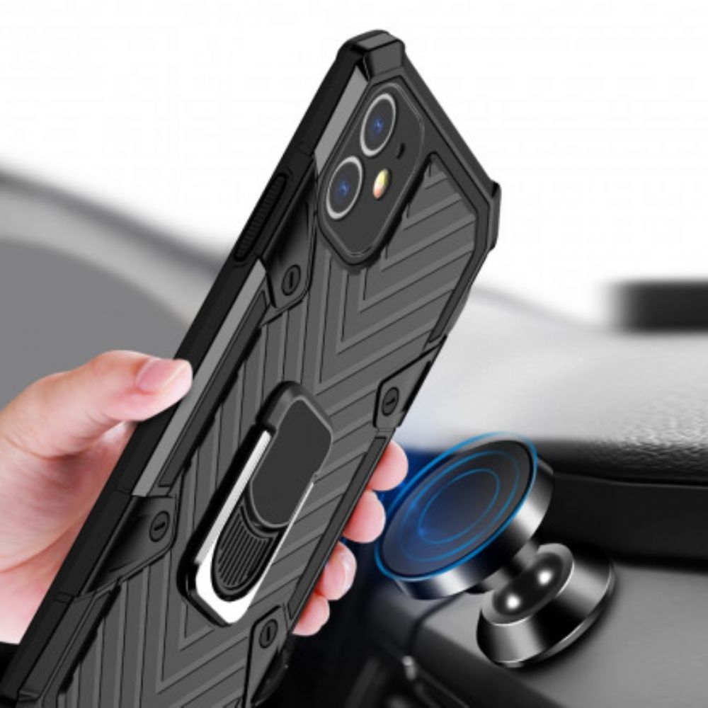 Hoesje voor iPhone 11 Afneembare Ringsteun