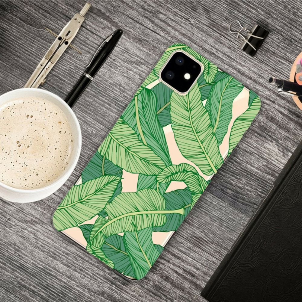 Hoesje voor iPhone 11 Gebladerte