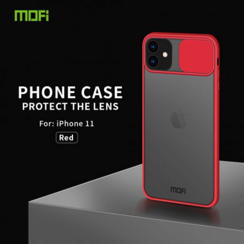 Hoesje voor iPhone 11 Mofi-fotomoduleafdekking