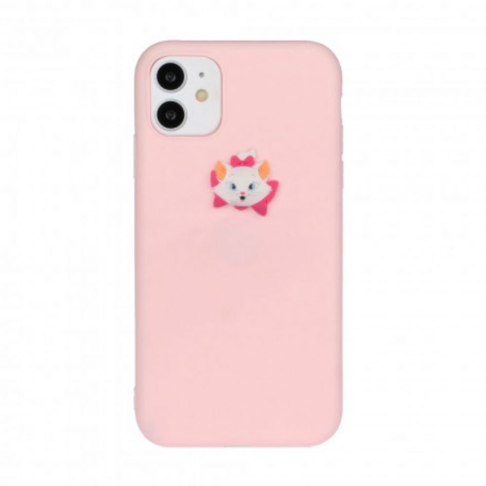 Hoesje voor iPhone 11 Silicone Logo Dierenpret